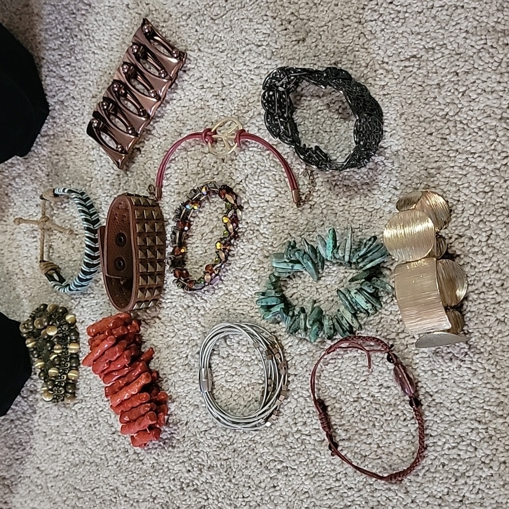 12 bracelets